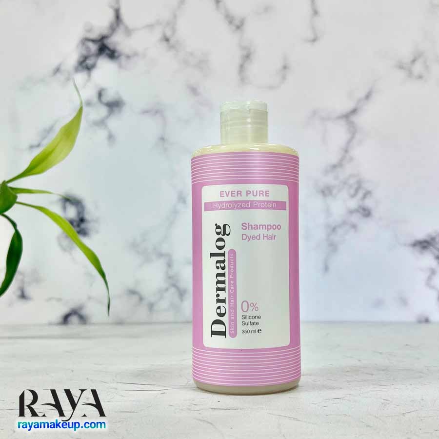 شامپو ضد ریزش موهای رنگ شده درمالوگ Dermalog Dyed And Damaged Hair Shampoo