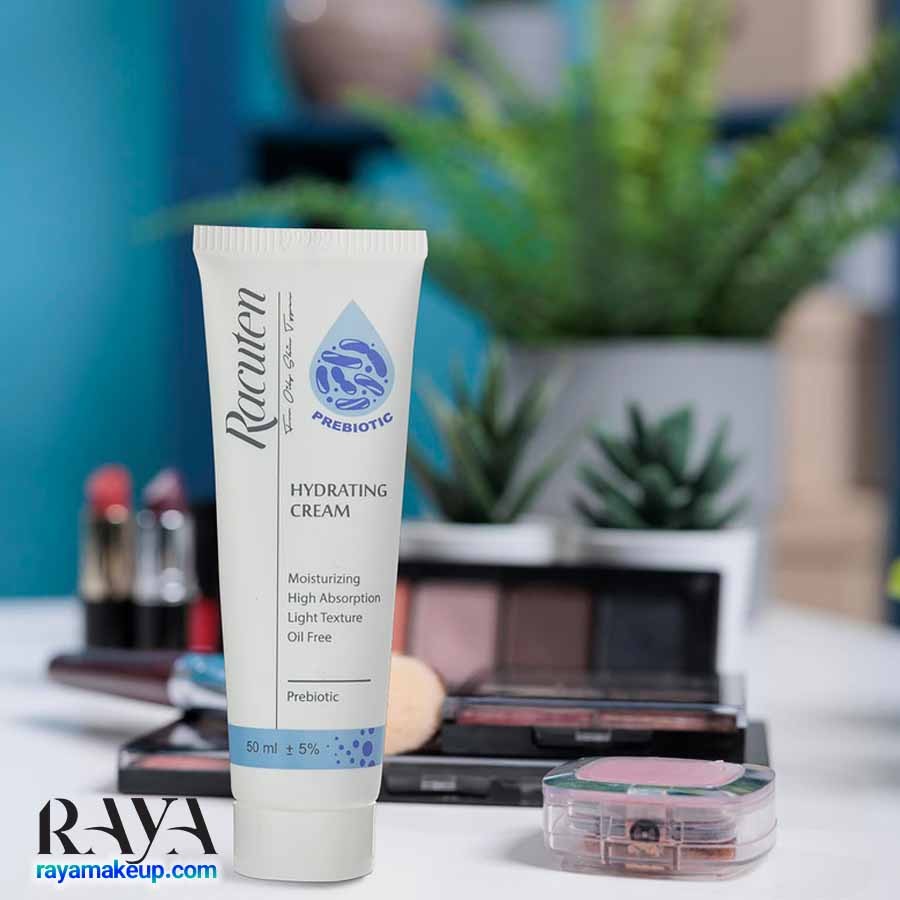 کرم آبرسان پریبیوتیک راکوتن مناسب پوست چرب Racuten Prebiotic Hydrating Cream