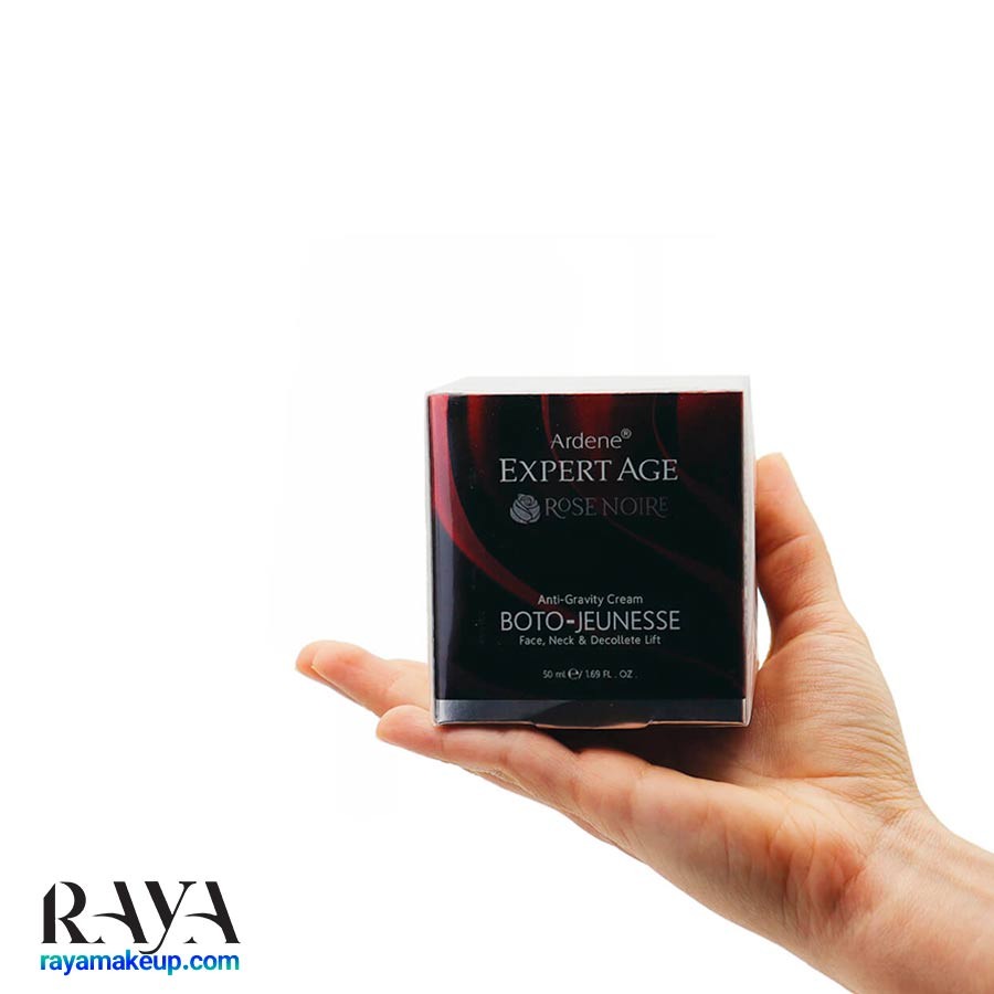 کرم ضد چروک و ضد افتادگی قوی آردن اکسپرتیج رز نویر مناسب صورت و گردن و دکلته Ardene Expert Age Rose Noire Boto Jeunesse Anti Gravity Cream