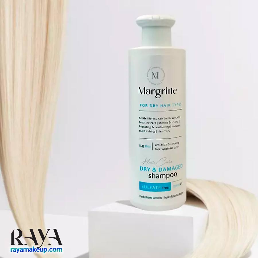 شامپو مخصوص موهای خشک و آسیب دیده مارگریت Margritte Dry And Damaged Shampoo 