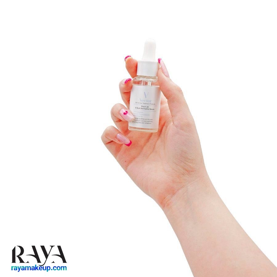 سرم درماتیت وکتور مدل پچ 20% اند جی ال آ Vector Patch 20 and GLA Dermatitis Serum