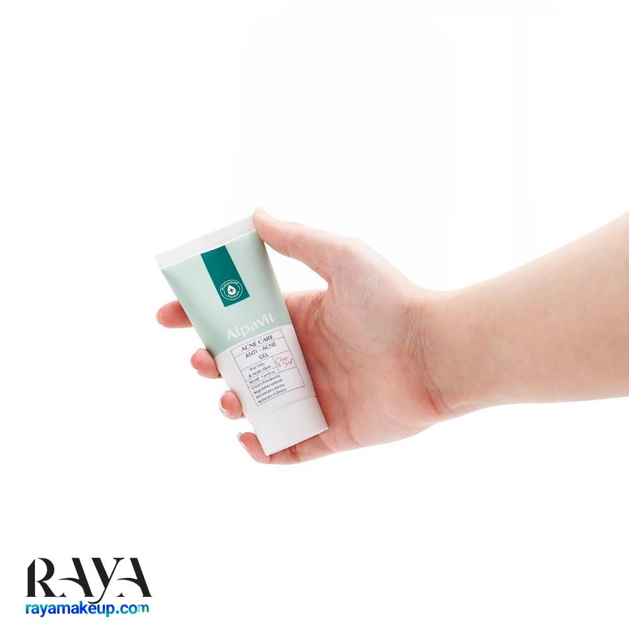 ژل ضد جوش آلپاویت مناسب پوست چرب و جوش دار Alpavit Anti Acne Gel For Oily And Acne Prone Skin