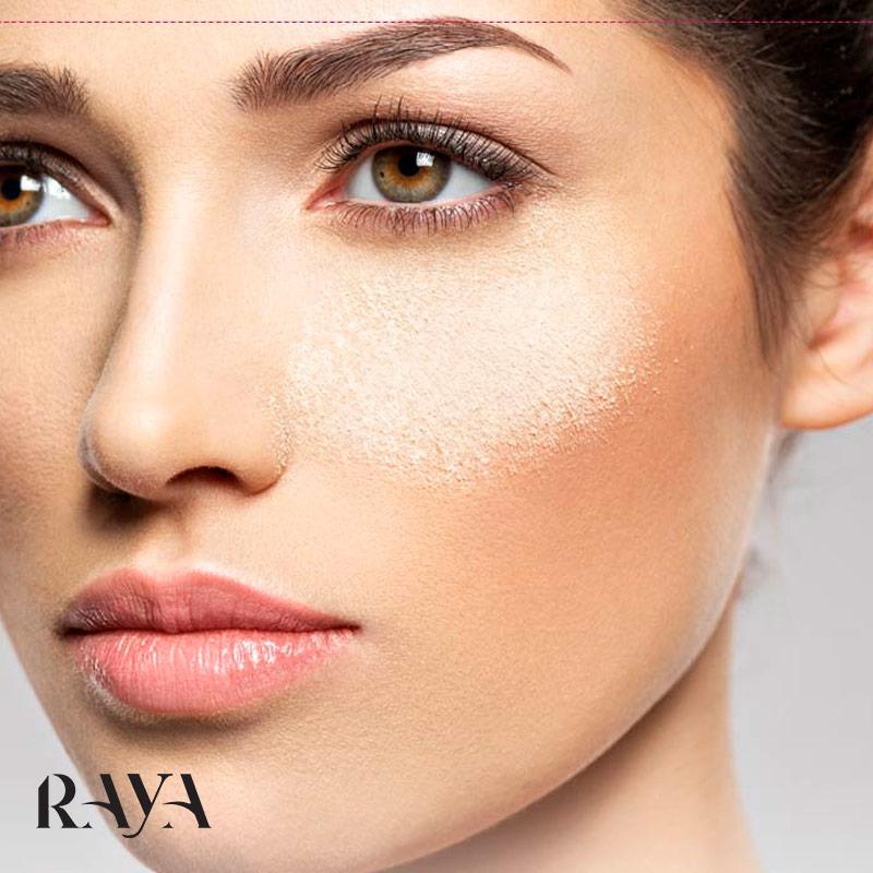 با چه ترفندی کرم پودر روی صورت نمی ماسد؟